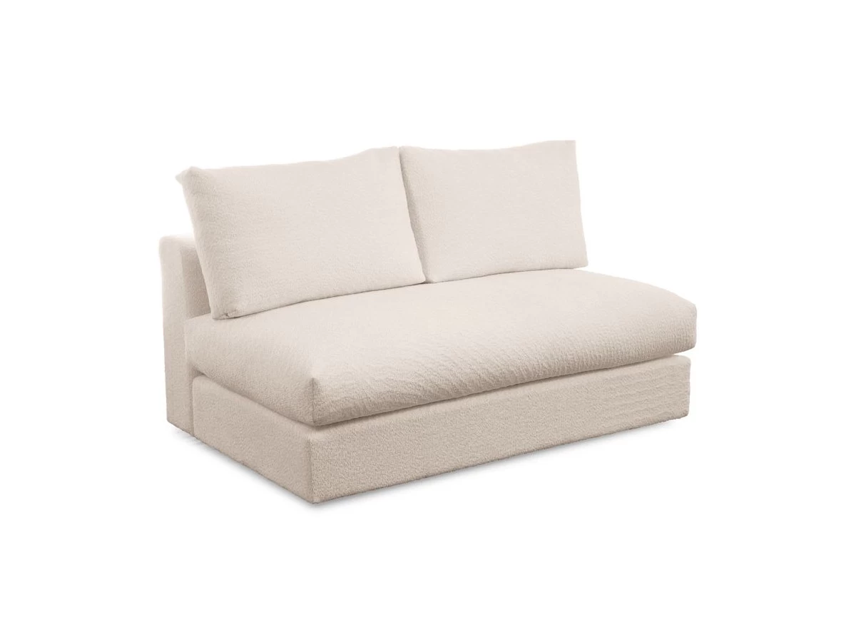 Chauffeuse 2 Places Pour Canapé Modulable Ultra Moelleux PARIS Tissu Bouclette 6 Chauffeuse 2 Places Pour Canapé Modulable Ultra Moelleux PARIS Tissu Bouclette – Image 4