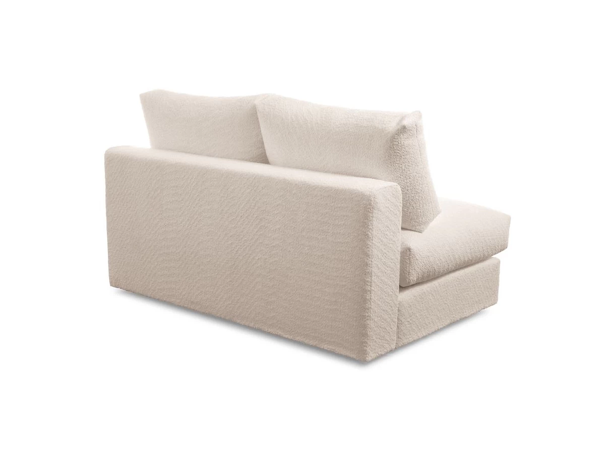 Chauffeuse 2 Places Pour Canapé Modulable Ultra Moelleux PARIS Tissu Bouclette 8 Chauffeuse 2 Places Pour Canapé Modulable Ultra Moelleux PARIS Tissu Bouclette – Image 6