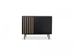 Velvet Magasin 40 Commode 3 Tiroirs 1 Porte CORNEILLE Tasseaux Pin Massif