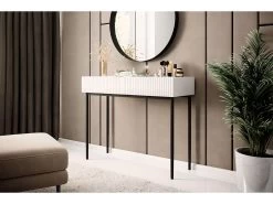 Console 2 Tiroirs KASHA Pieds Noirs 15 Console 2 Tiroirs KASHA Pieds Noirs -Velvet Magasin console 2 tiroirs kasha pieds noirs 3