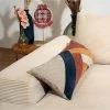 Coussin Patchwork Réversible 70 X 30 Cm ORA 1 Coussin Patchwork Réversible 70 X 30 Cm ORA -Velvet Magasin coussin patchwork reversible 70 x 30 cm ora