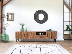 Ensemble BALTHAZAR Avec Buffet 200 Cm + Meuble TV Bois Massif De Manguier 19 Ensemble BALTHAZAR Avec Buffet 200 Cm + Meuble TV Bois Massif De Manguier -Velvet Magasin ensemble balthazar avec buffet 200 cm meuble tv bois massif de manguier 7