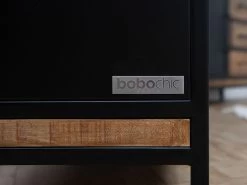 Ensemble BEAUBOURG Avec Buffet 160 Cm + Bibliothèque Bois De Manguier -Velvet Magasin ensemble beaubourg avec buffet 160 cm bibliotheque bois de manguier 8