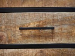 Ensemble BEAUBOURG Avec Buffet 160 Cm + Bibliothèque Bois De Manguier -Velvet Magasin ensemble beaubourg avec buffet 160 cm bibliotheque bois de manguier 9