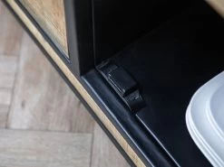 Ensemble BEAUBOURG Avec Buffet 200 Cm + Meuble TV Bois De Manguier -Velvet Magasin ensemble beaubourg avec buffet 200 cm meuble tv bois de manguier 8