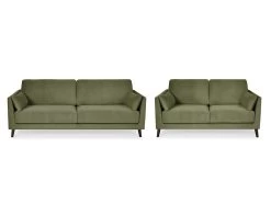 Ensemble Canapé Droit Fixe 3 + 2 Places MONTMARTRE 17 Ensemble Canapé Droit Fixe 3 + 2 Places MONTMARTRE -Velvet Magasin ensemble canape droit fixe 3 2 places montmartre 5