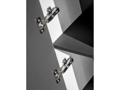 Ensemble De Salle De Bain 120 Cm HILONA Avec Vasques à Poser Et Colonne Effet Béton -Velvet Magasin ensemble de salle de bain 120 cm hilona avec vasques a poser et colonne effet beton 9