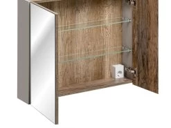 Ensemble De Salle De Bain 180 Cm FANNY Avec Colonne Et Armoires Murales 80cm Avec Miroirs Taupe 16 Ensemble De Salle De Bain 180 Cm FANNY Avec Colonne Et Armoires Murales 80cm Avec Miroirs Taupe -Velvet Magasin ensemble de salle de bain 180 cm fanny avec colonne et armoires murales 80cm avec miroirs taupe 4
