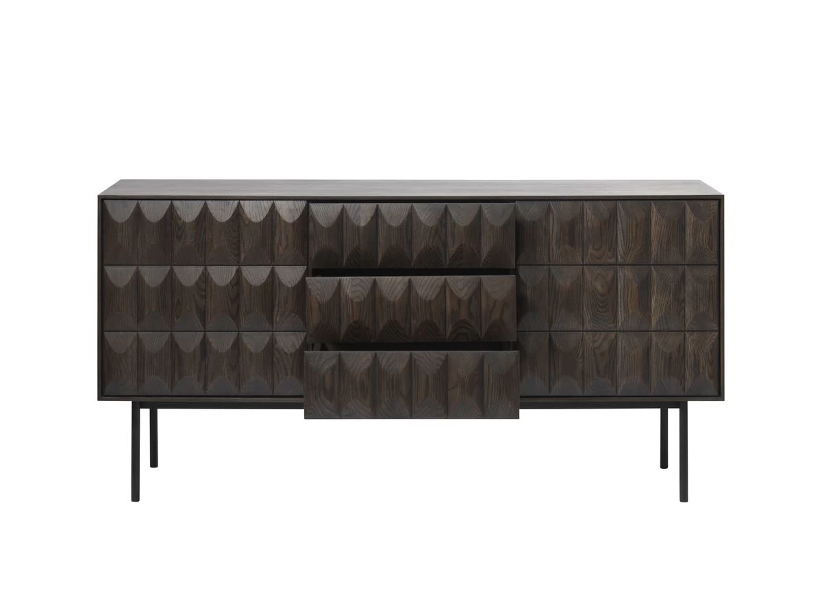 Ensemble JIL Avec Meuble TV 160 Cm + Buffet 2 Portes 160 Cm + Table Basse Placage Chêne Massif 11 Ensemble JIL Avec Meuble TV 160 Cm + Buffet 2 Portes 160 Cm + Table Basse Placage Chêne Massif – Image 9