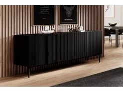 Ensemble KASHA Avec Meuble TV 200 Cm + Buffet 4 Portes 200 Cm + Buffet Haut 2 Portes 100 Cm Pieds Noirs 18 Ensemble KASHA Avec Meuble TV 200 Cm + Buffet 4 Portes 200 Cm + Buffet Haut 2 Portes 100 Cm Pieds Noirs -Velvet Magasin ensemble kasha avec meuble tv 200 cm buffet 4 portes 200 cm buffet haut 2 portes 100 cm pieds noirs 6
