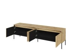 Ensemble LENARA Avec Buffet 193 Cm + Meuble TV 193 Cm Avec Tasseaux Et LED -Velvet Magasin ensemble lenara avec buffet 193 cm meuble tv 193 cm avec tasseaux et led 5