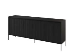Ensemble LENARA Avec Buffet 193 Cm + Meuble TV 193 Cm Avec Tasseaux Et LED -Velvet Magasin ensemble lenara avec buffet 193 cm meuble tv 193 cm avec tasseaux et led 7