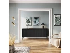 Ensemble LENARA Avec Buffet 193 Cm + Meuble TV 193 Cm Avec Tasseaux Et LED -Velvet Magasin ensemble lenara avec buffet 193 cm meuble tv 193 cm avec tasseaux et led 9