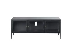 Ensemble LEYA Avec Meuble TV 132 Cm + Buffet 4 Portes 170 Cm + Rangement Vitrine Bas 110 Cm -Velvet Magasin ensemble leya avec meuble tv 132 cm buffet 4 portes 170 cm rangement vitrine bas 110 cm 2