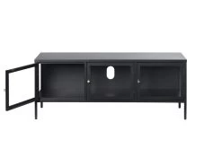 Ensemble LEYA Avec Meuble TV 132 Cm + Buffet 4 Portes 170 Cm + Rangement Vitrine Bas 110 Cm -Velvet Magasin ensemble leya avec meuble tv 132 cm buffet 4 portes 170 cm rangement vitrine bas 110 cm 3