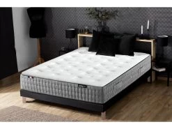 Ensemble Matelas JOSEPHINE 30 Cm 672 Ressorts Ensachés + Sommier Tapissier 19 Ensemble Matelas JOSEPHINE 30 Cm 672 Ressorts Ensachés + Sommier Tapissier -Velvet Magasin ensemble matelas josephine 30 cm 672 ressorts ensaches sommier tapissier 7