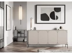 Ensemble TANYA Avec Buffet 200 Cm + Meuble TV 200 Cm + Table Basse 70 Cm