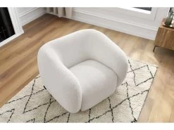 Fauteuil CELINE Tissu Bouclette 16 Fauteuil CELINE Tissu Bouclette -Velvet Magasin fauteuil celine tissu bouclette 4