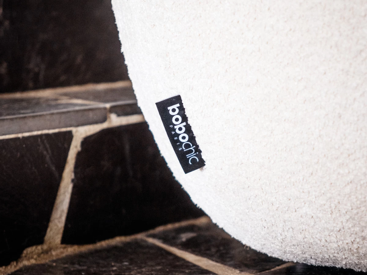 Fauteuil CELINE Tissu Bouclette 12 Fauteuil CELINE Tissu Bouclette – Image 10