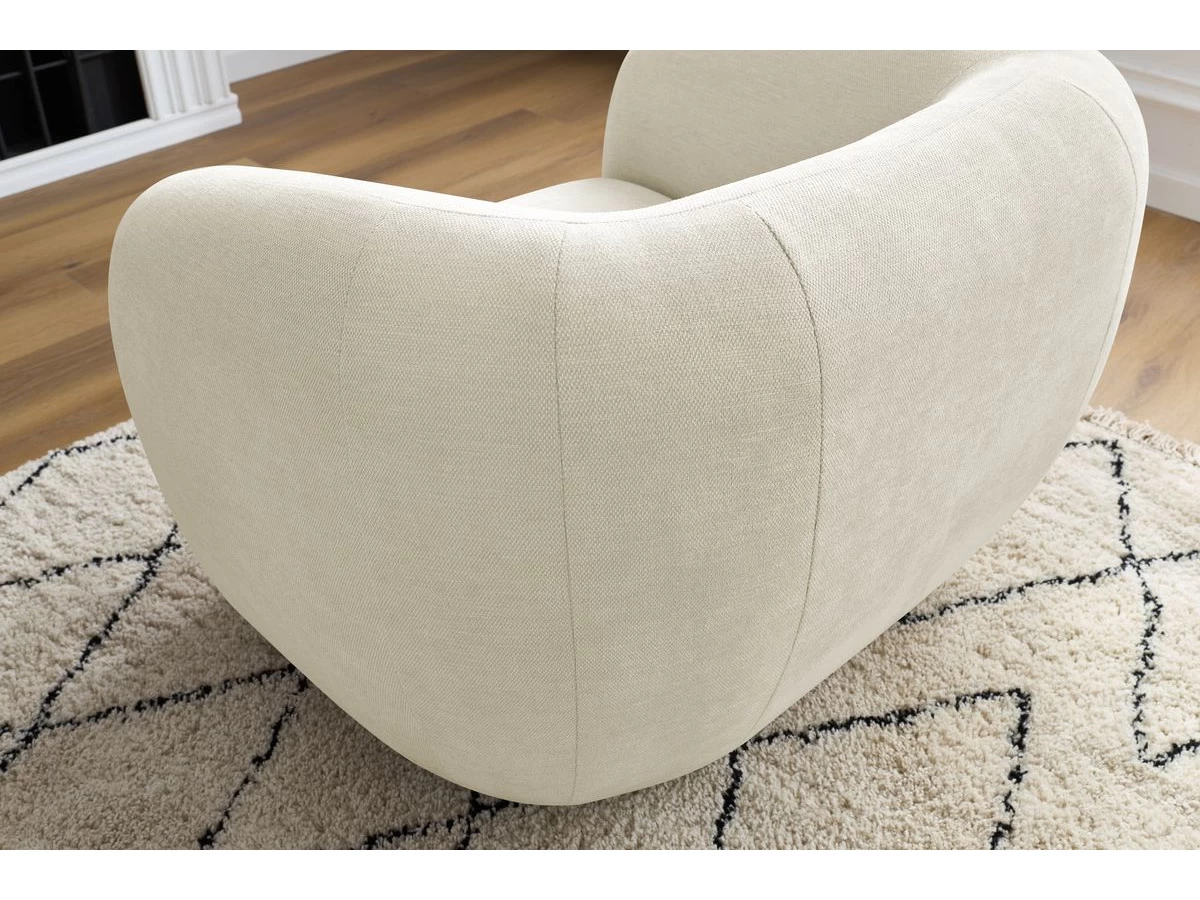 Fauteuil CELINE Tissu Lisse 9 Fauteuil CELINE Tissu Lisse – Image 7