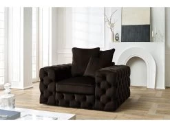 Fauteuil Chesterfield VERSAILLES 15 Fauteuil Chesterfield VERSAILLES -Velvet Magasin fauteuil chesterfield versailles 3