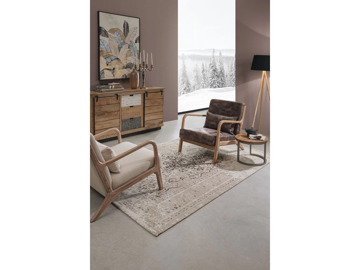 Fauteuil MERLET Simili Cuir Noir 5 Fauteuil MERLET Simili Cuir Noir – Image 3