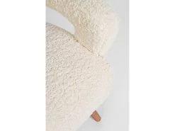 Fauteuil VERDONS Tissu Bouclette Doux -Velvet Magasin fauteuil verdons tissu bouclette doux 5