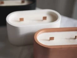 Grande Bougie Blanche GUILA Double Mèche Parfums Au Choix -Velvet Magasin grande bougie blanche guila double meche parfums au choix 5