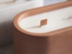 Grande Bougie Orange GUILA Double Mèche Parfums Au Choix -Velvet Magasin grande bougie orange guila double meche parfums au choix 1