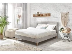 Lit 140x190 Cm ANJA Avec Lattes Massives Pieds En Bois Naturel 15 Lit 140x190 Cm ANJA Avec Lattes Massives Pieds En Bois Naturel -Velvet Magasin lit 140x190 cm anja avec lattes massives pieds en bois naturel 3