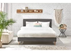 Lit 140x190 Cm ANJA Avec Lattes Massives Pieds En Bois Naturel 18 Lit 140x190 Cm ANJA Avec Lattes Massives Pieds En Bois Naturel -Velvet Magasin lit 140x190 cm anja avec lattes massives pieds en bois naturel 6