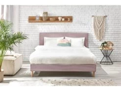 Lit 140x190 Cm ANJA Avec Lattes Massives Pieds En Bois Naturel 19 Lit 140x190 Cm ANJA Avec Lattes Massives Pieds En Bois Naturel -Velvet Magasin lit 140x190 cm anja avec lattes massives pieds en bois naturel 7