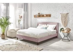 Lit 140x190 Cm ANJA Avec Lattes Massives Pieds En Bois Wengé 16 Lit 140x190 Cm ANJA Avec Lattes Massives Pieds En Bois Wengé -Velvet Magasin lit 140x190 cm anja avec lattes massives pieds en bois wenge 4