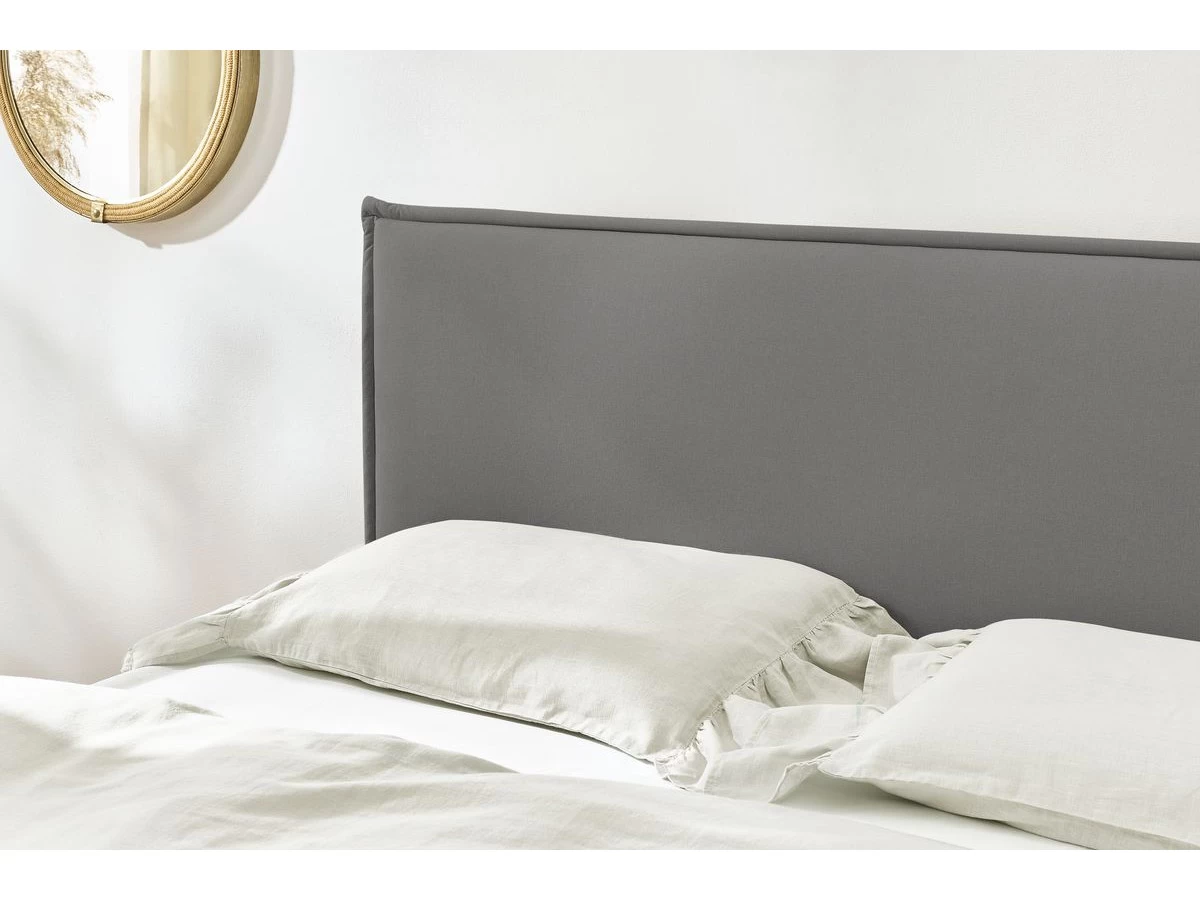 Lit 140x190 Cm CARA Avec Lattes Massives Pieds En Bois Naturel 11 Lit 140x190 Cm CARA Avec Lattes Massives Pieds En Bois Naturel – Image 9