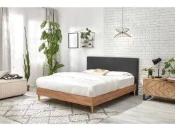 Lit 140x190 Cm NOA Avec Lattes Massives Pieds En Bois Naturel 14 Lit 140x190 Cm NOA Avec Lattes Massives Pieds En Bois Naturel -Velvet Magasin lit 140x190 cm noa avec lattes massives pieds en bois naturel 2