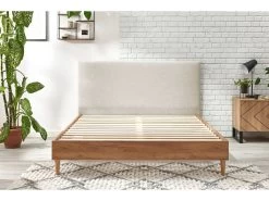 Lit 140x190 Cm NOA Avec Lattes Massives Pieds En Bois Naturel 17 Lit 140x190 Cm NOA Avec Lattes Massives Pieds En Bois Naturel -Velvet Magasin lit 140x190 cm noa avec lattes massives pieds en bois naturel 5