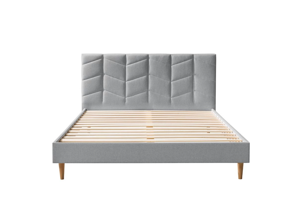 Lit 160 X 200 Cm BELLEVILLE Avec Lattes Massives 4 Lit 160 X 200 Cm BELLEVILLE Avec Lattes Massives – Image 2