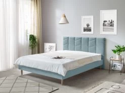 Lit 160 X 200 Cm BELLEVILLE Avec Lattes Massives 16 Lit 160 X 200 Cm BELLEVILLE Avec Lattes Massives -Velvet Magasin lit 160 x 200 cm belleville avec lattes massives 4