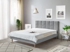 Lit 160 X 200 Cm BELLEVILLE Avec Lattes Massives 17 Lit 160 X 200 Cm BELLEVILLE Avec Lattes Massives -Velvet Magasin lit 160 x 200 cm belleville avec lattes massives 5