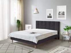 Lit 160 X 200 Cm BELLEVILLE Avec Lattes Massives 18 Lit 160 X 200 Cm BELLEVILLE Avec Lattes Massives -Velvet Magasin lit 160 x 200 cm belleville avec lattes massives 6