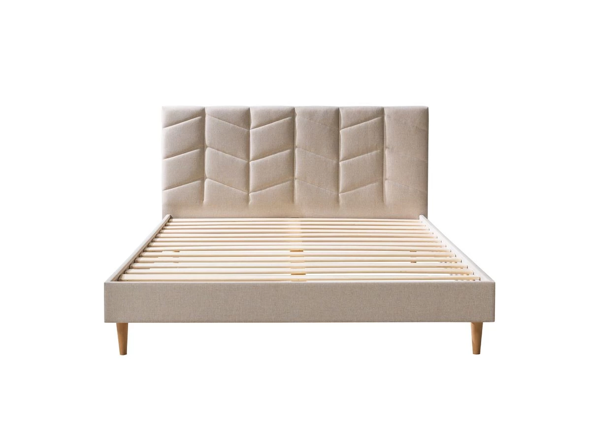 Lit 160 X 200 Cm BELLEVILLE Avec Lattes Massives 3 Lit 160 X 200 Cm BELLEVILLE Avec Lattes Massives