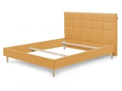 Lit 180x200 Cm CARRE Pieds Bois Naturel Sans Lattes 14 Lit 180x200 Cm CARRE Pieds Bois Naturel Sans Lattes -Velvet Magasin lit 180x200 cm carre pieds bois naturel sans lattes 2