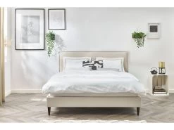 Lit 180x200 Cm SARY Avec Lattes Massives Pieds Bois Wengé 20 Lit 180x200 Cm SARY Avec Lattes Massives Pieds Bois Wengé -Velvet Magasin lit 180x200 cm sary avec lattes massives pieds bois wenge 8