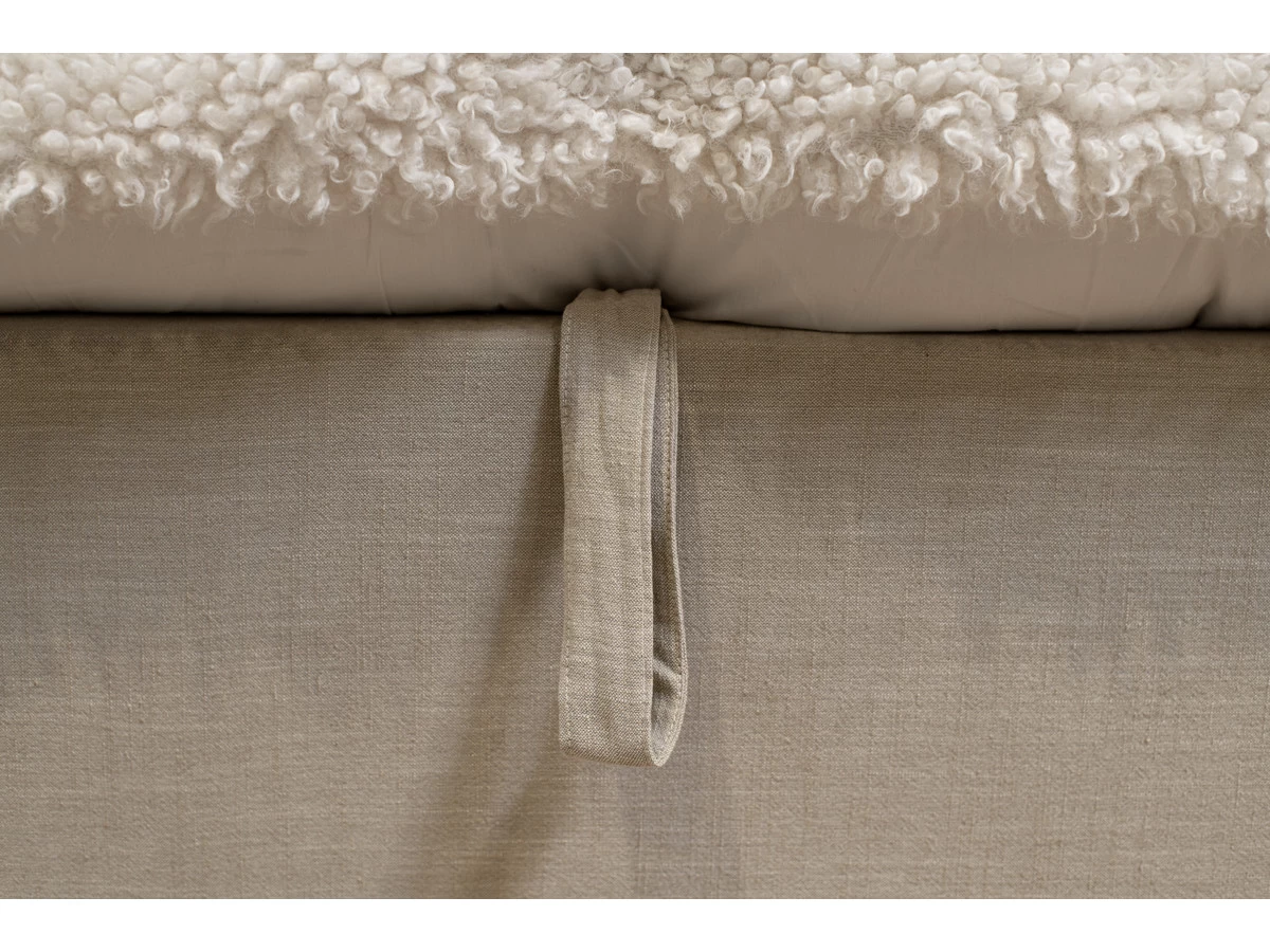 Lit Coffre COLETTE Tissu Texturé Avec Lin 9 Lit Coffre COLETTE Tissu Texturé Avec Lin – Image 7