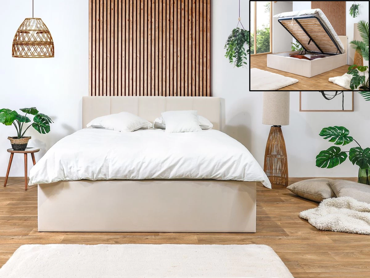 Lit Coffre VIVARA Rangement XL 5 Lit Coffre VIVARA Rangement XL – Image 4