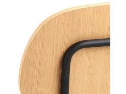 Lot De 2 Chaises ADRIEN Placage Chêne -Velvet Magasin lot de 2 chaises adrien placage chene 5