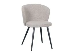 Lot De 2 Chaises ALICIA Tissu Bouclette 15 Lot De 2 Chaises ALICIA Tissu Bouclette -Velvet Magasin lot de 2 chaises alicia tissu bouclette 3