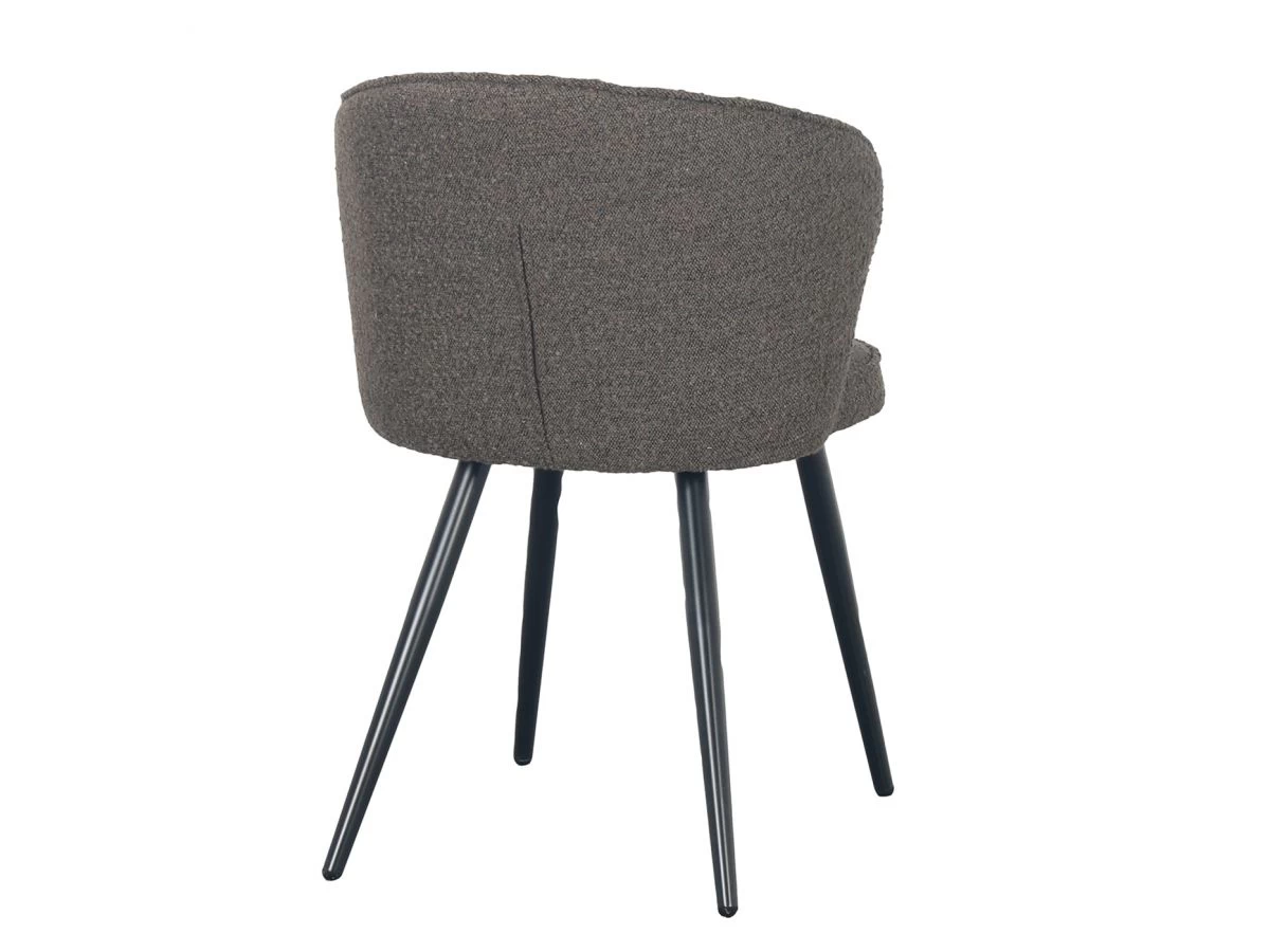 Lot De 2 Chaises ALICIA Tissu Bouclette 11 Lot De 2 Chaises ALICIA Tissu Bouclette – Image 9