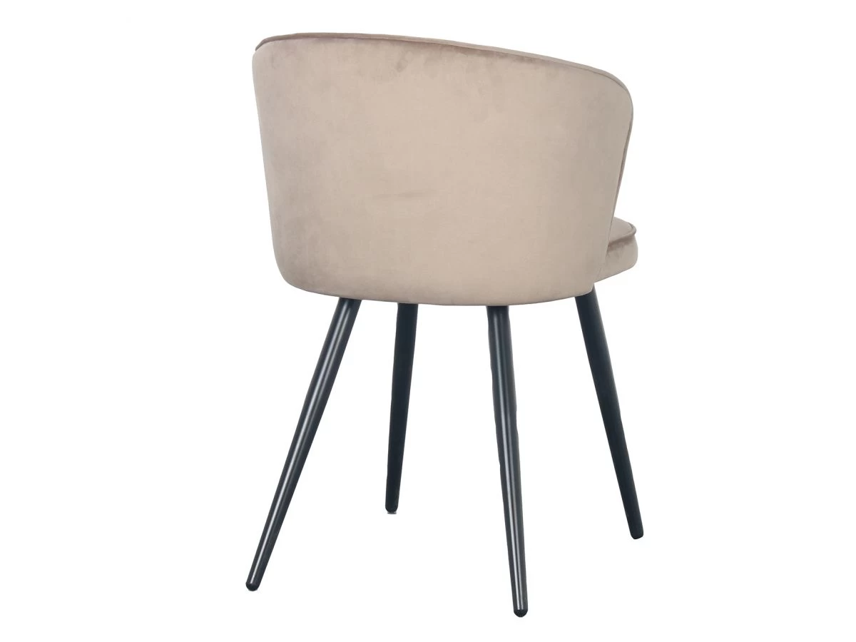 Lot De 2 Chaises ALICIA Tissu Velours 5 Lot De 2 Chaises ALICIA Tissu Velours – Image 3