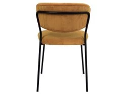 Lot De 2 Chaises ANDREA Velours Côtelé Et Pieds Noirs 20 Lot De 2 Chaises ANDREA Velours Côtelé Et Pieds Noirs -Velvet Magasin lot de 2 chaises andrea velours cotele et pieds noirs 8